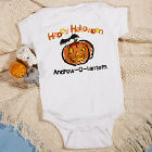 Jack-O-Lantern Infant Halloween Creeper